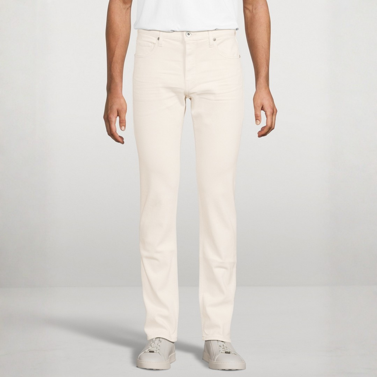 LENNOX TRANSCEND VINTAGE JEANS - IVORY STONE