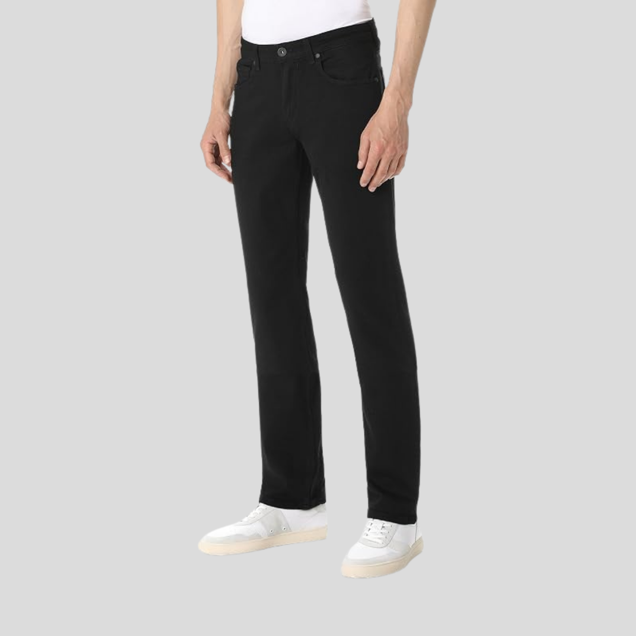 NORMANDIE TRANSCEND JEANS - BLACK SHADOW