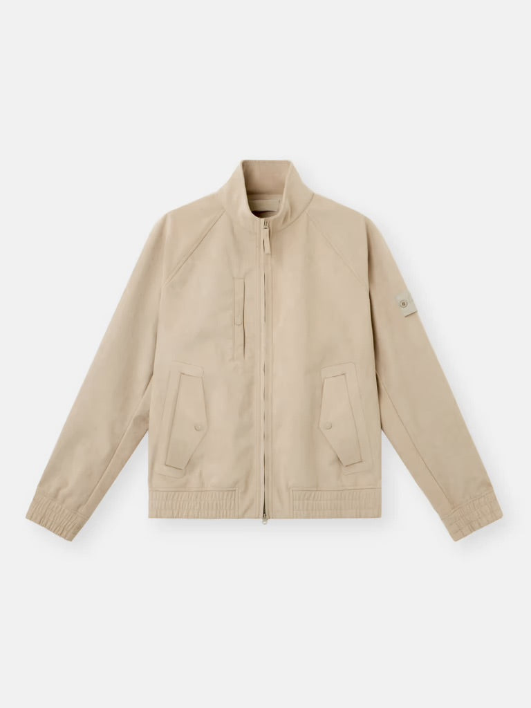 Stone Island Ghost 4100027 ALCANTARA®_ Jacket - Beige