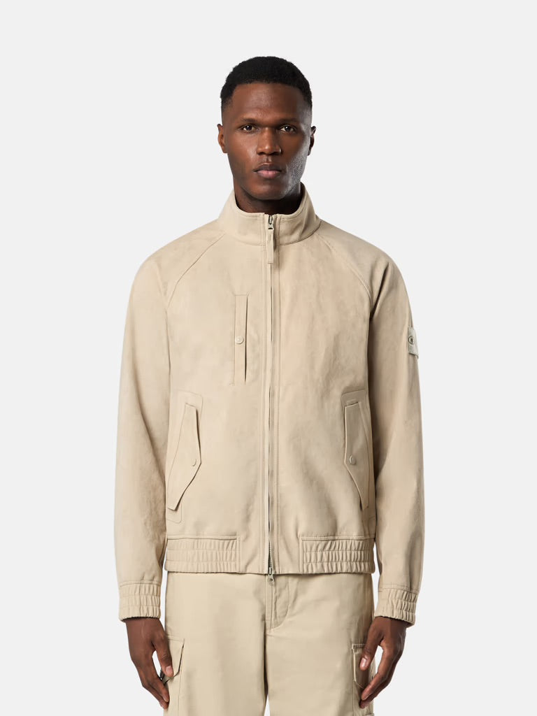 Stone Island Ghost 4100027 ALCANTARA®_ Jacket - Beige