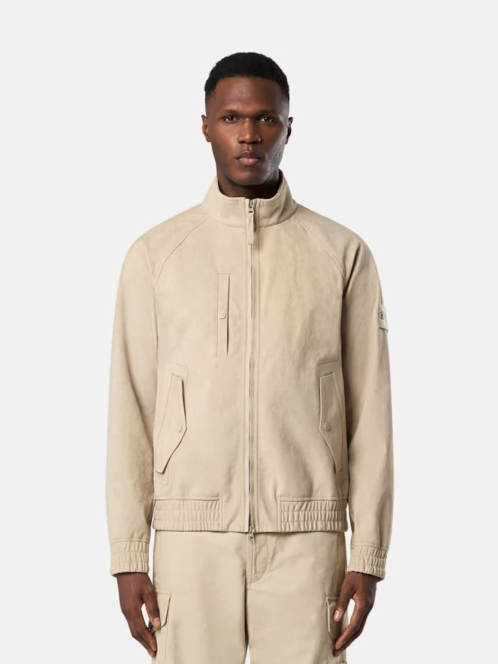 Stone Island Ghost 4100027 ALCANTARA®_ Jacket - Beige