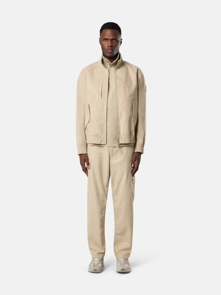 Stone Island Ghost 4100027 ALCANTARA®_ Jacket - Beige