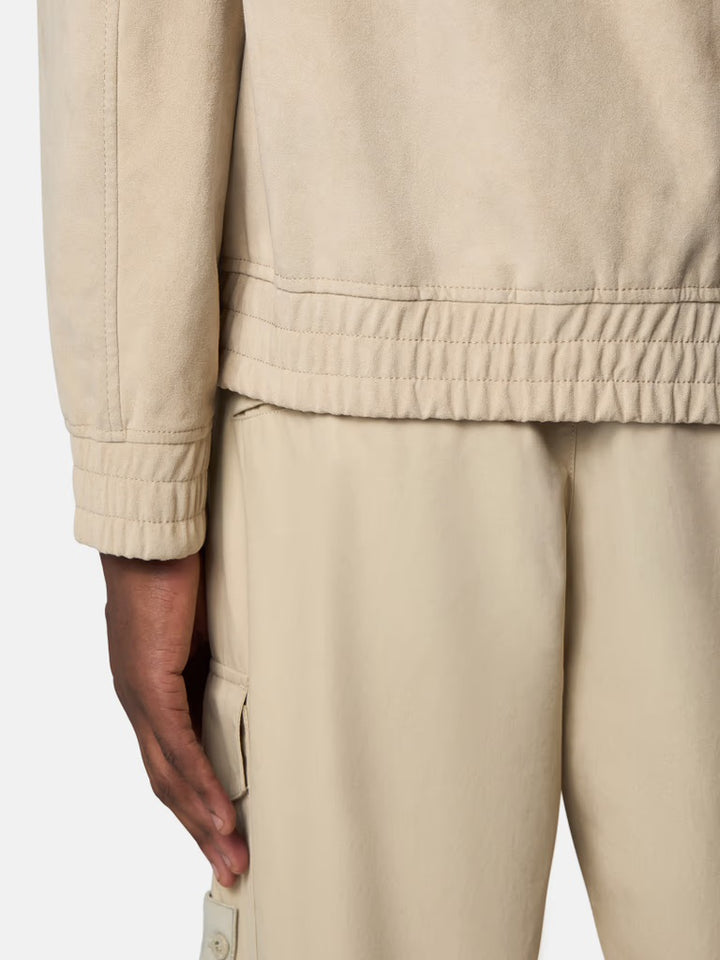 Stone Island Ghost 4100027 ALCANTARA®_ Jacket - Beige