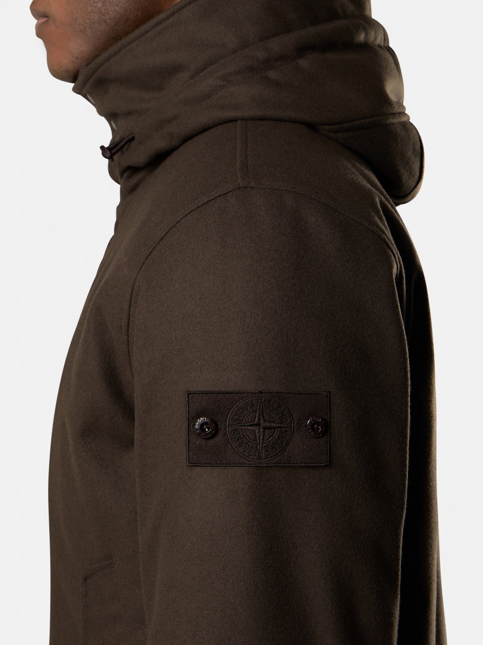 HOODED WOOL PARKA