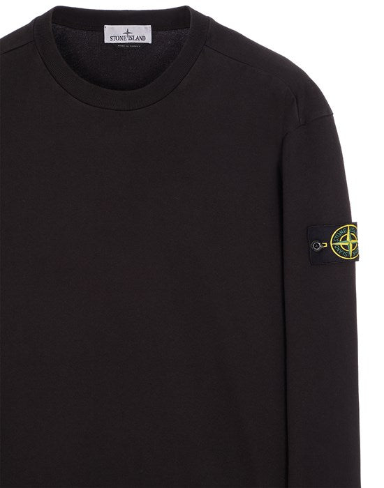 Crewneck sweatshirt  - BLACK