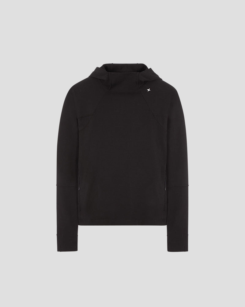 Stellina Hooded Sweatshirt - Black