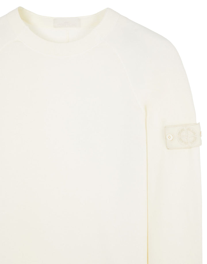 Ghost Piece crewneck sweatshirt - Natural White
