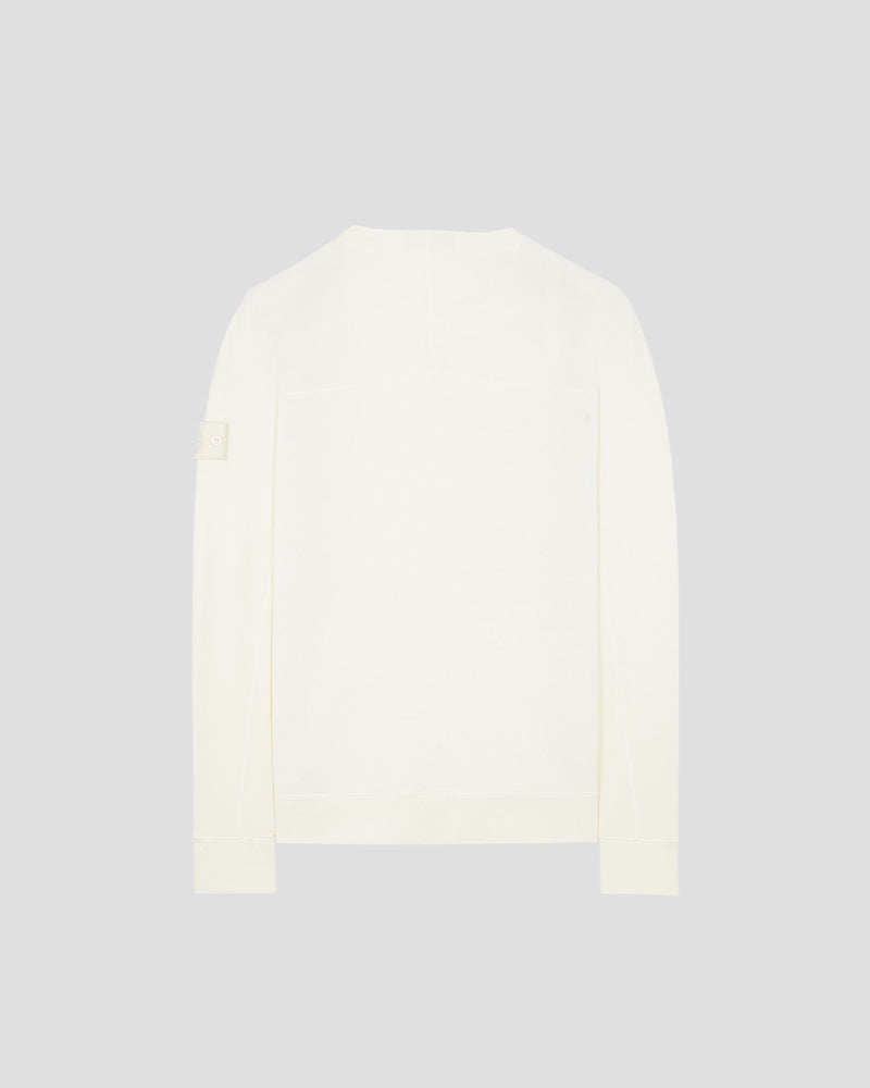 Ghost Piece crewneck sweatshirt - Natural White