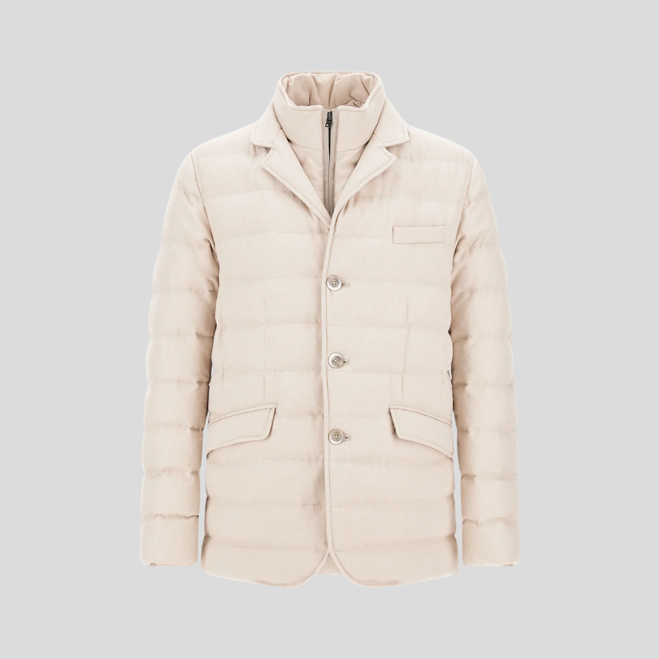 WOOL-BLEND SUEDE-EFFECT BLAZER - CHANTILLY