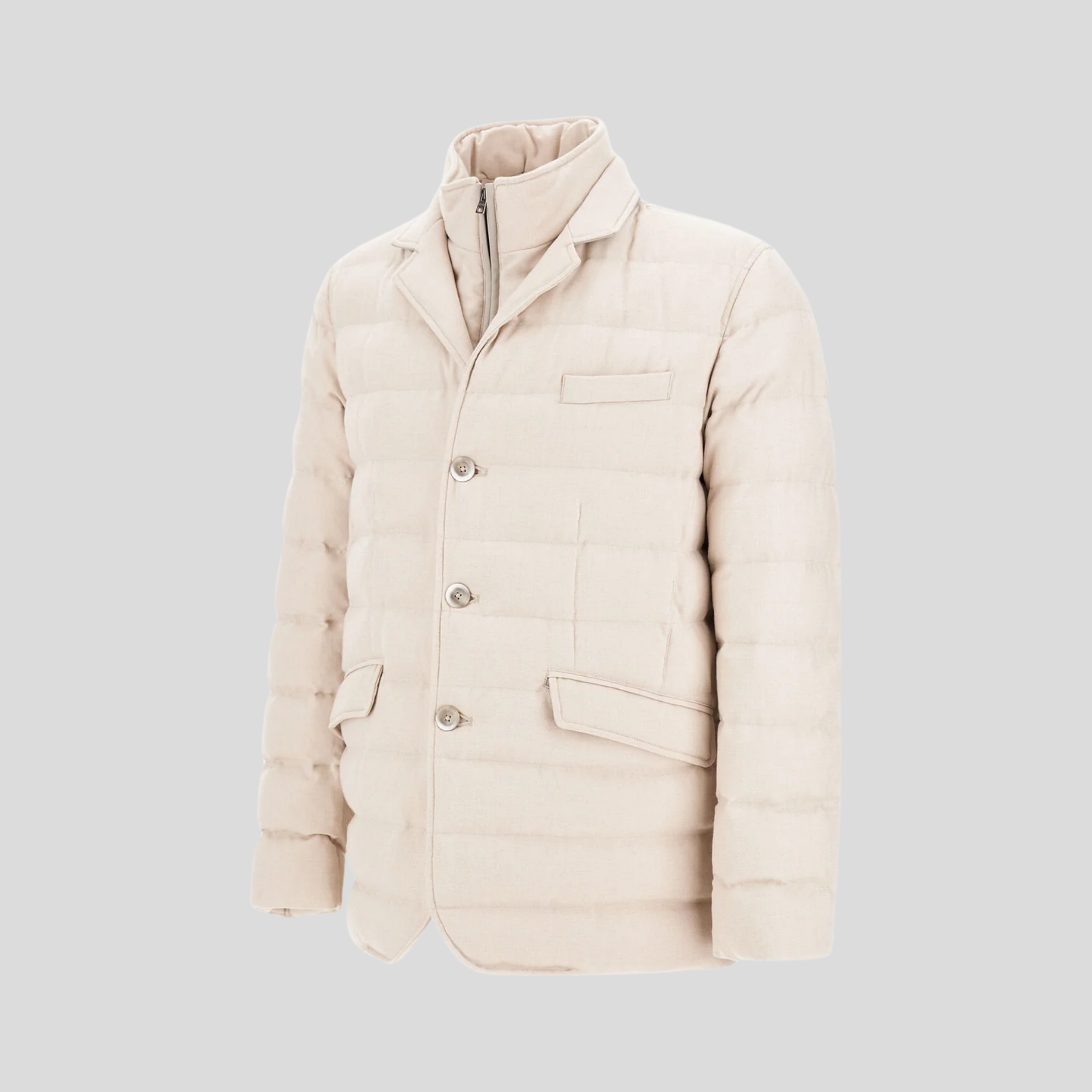 WOOL-BLEND SUEDE-EFFECT BLAZER - CHANTILLY