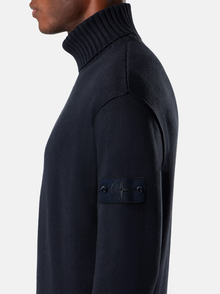 WINTER TURTLENECK GHOST - NAVY