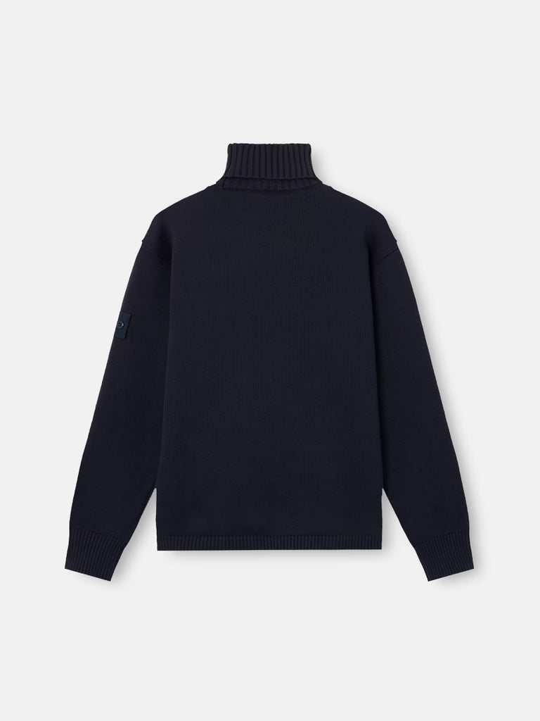WINTER TURTLENECK GHOST - NAVY