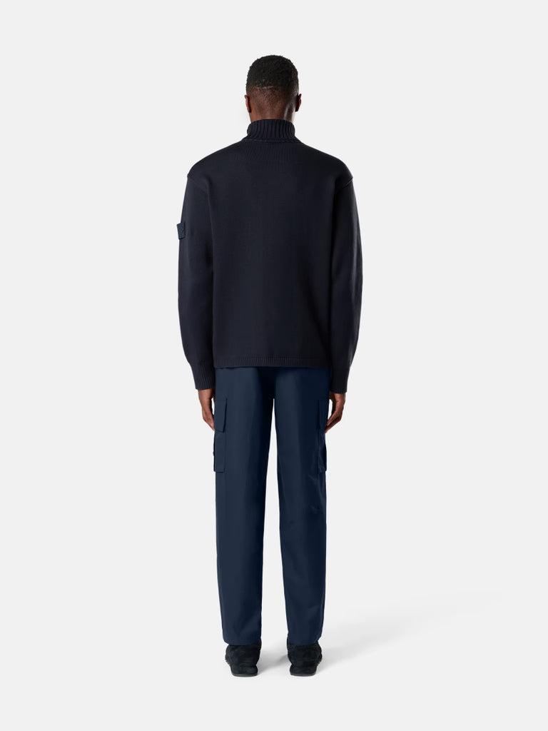 WINTER TURTLENECK GHOST - NAVY