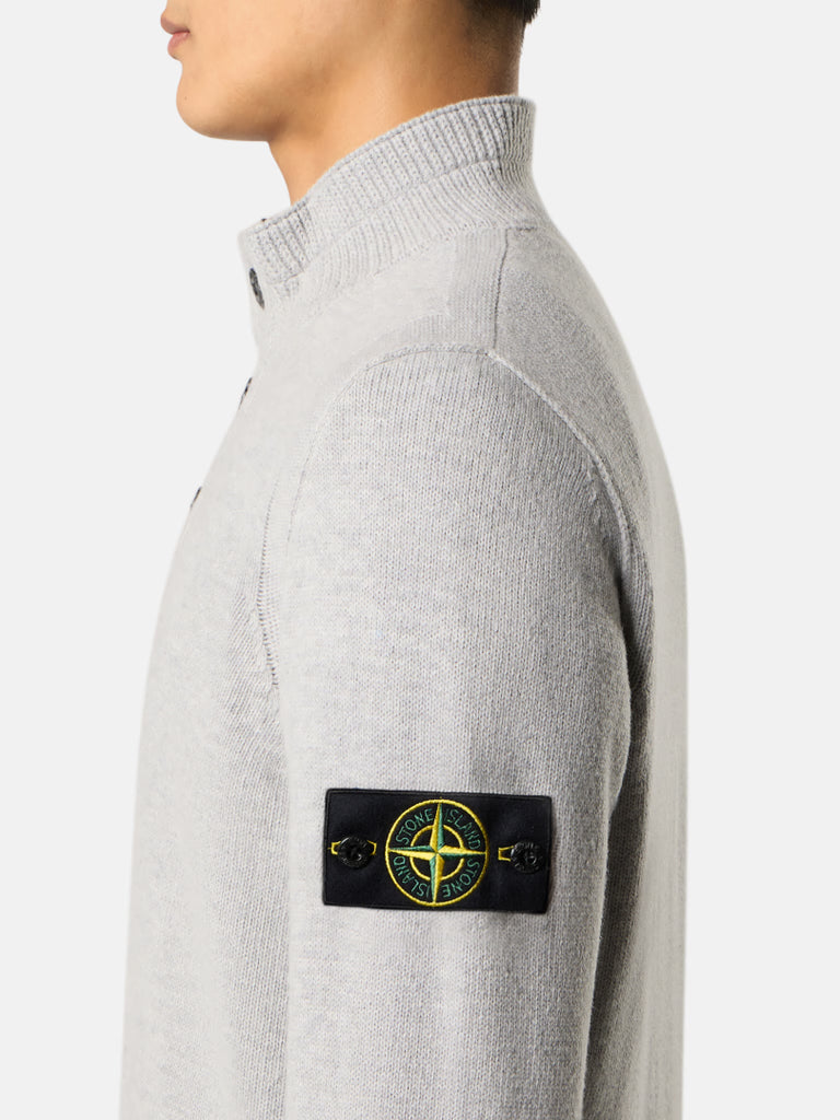 HALF-ZIPPER LAMBSWOOL SWEATER