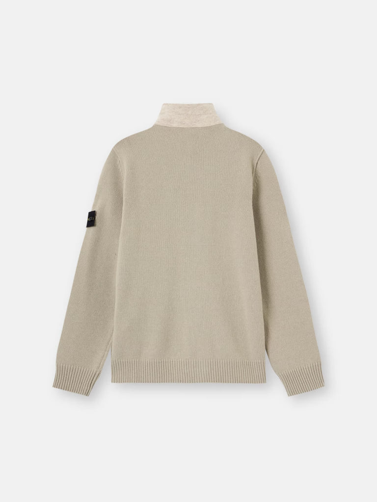 LAMBSWOOL CARDIGAN - SAND