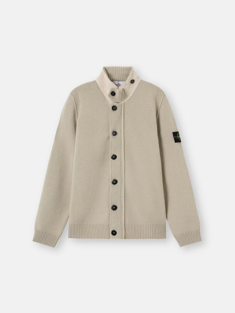 LAMBSWOOL CARDIGAN - SAND
