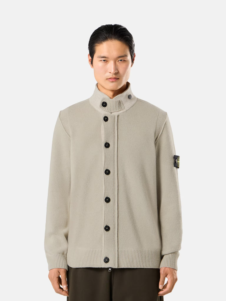 LAMBSWOOL CARDIGAN - SAND