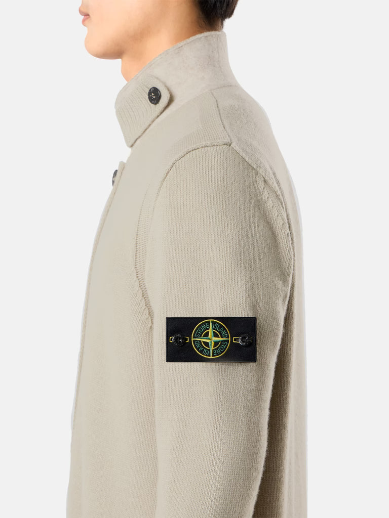 LAMBSWOOL CARDIGAN - SAND