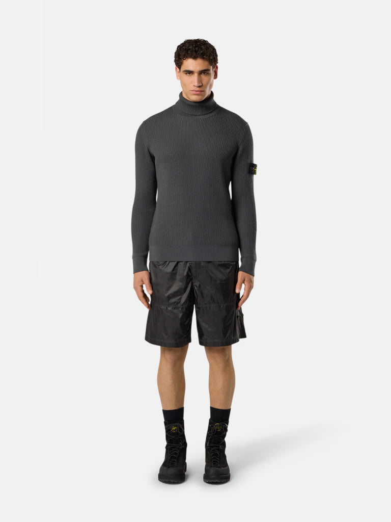 LEAD GREY TURTLENECK JUMPER