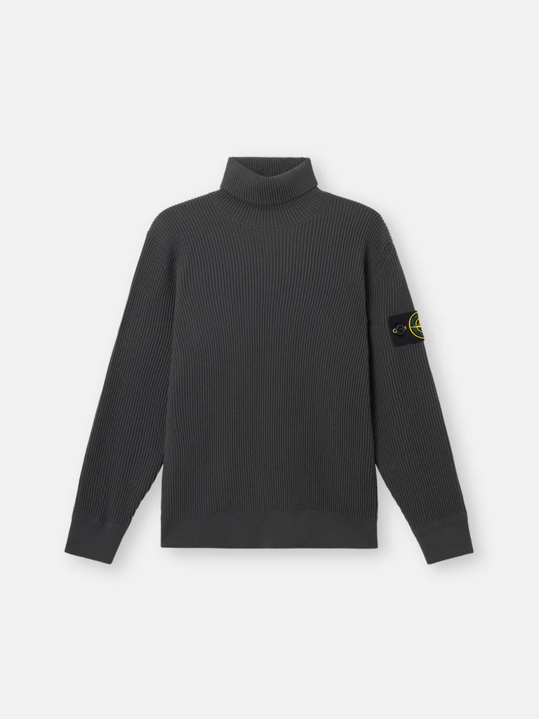 LEAD GREY TURTLENECK JUMPER