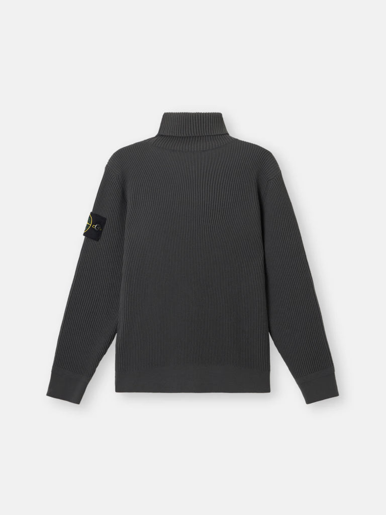 LEAD GREY TURTLENECK JUMPER