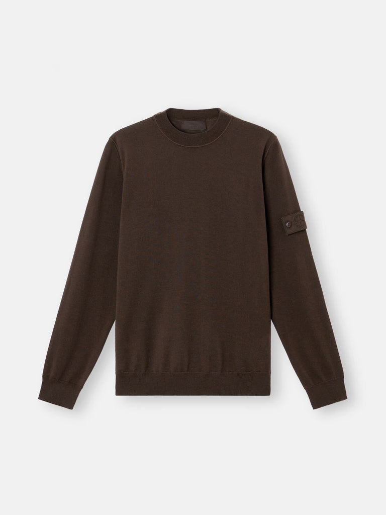 CREWNECK SWEATER  PURE LIGHT RWS WOOL