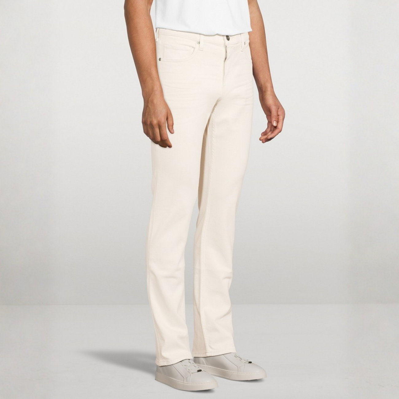 LENNOX TRANSCEND VINTAGE JEANS - IVORY STONE