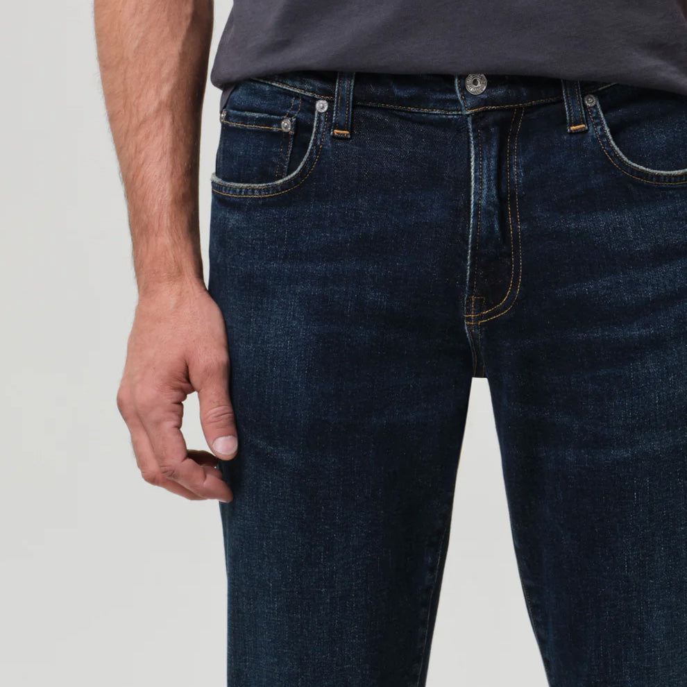 LONDON TAPERED SLIM CASHMERE DENIM - PROSPECT