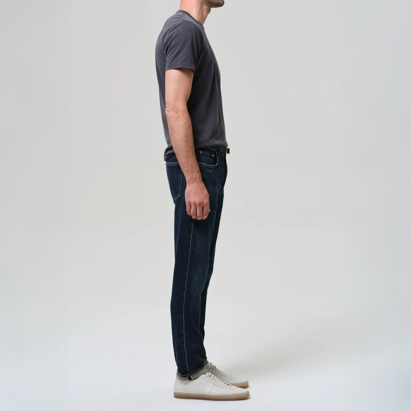 LONDON TAPERED SLIM CASHMERE DENIM - PROSPECT