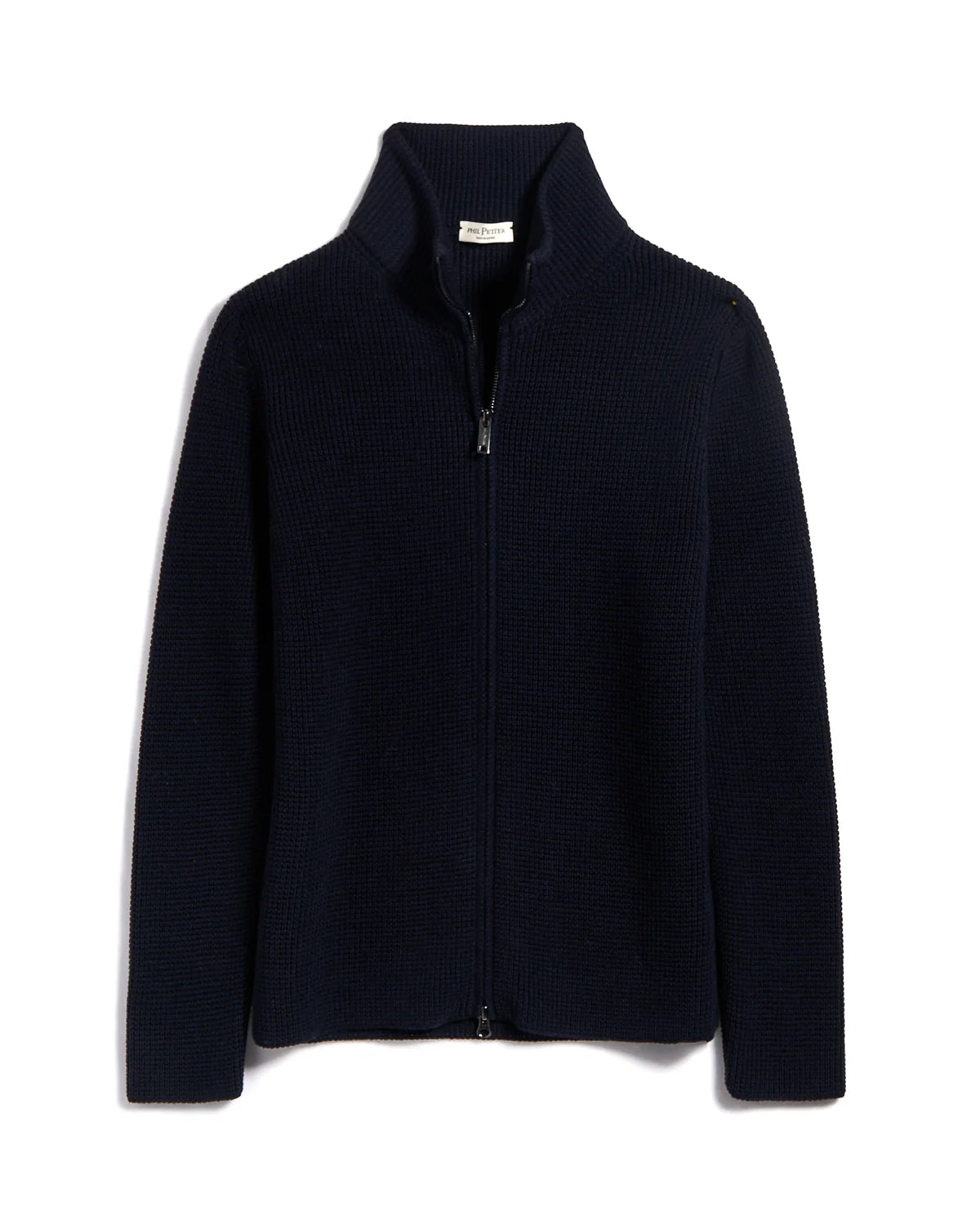 NAVY STITCH ZIPPER JACKET