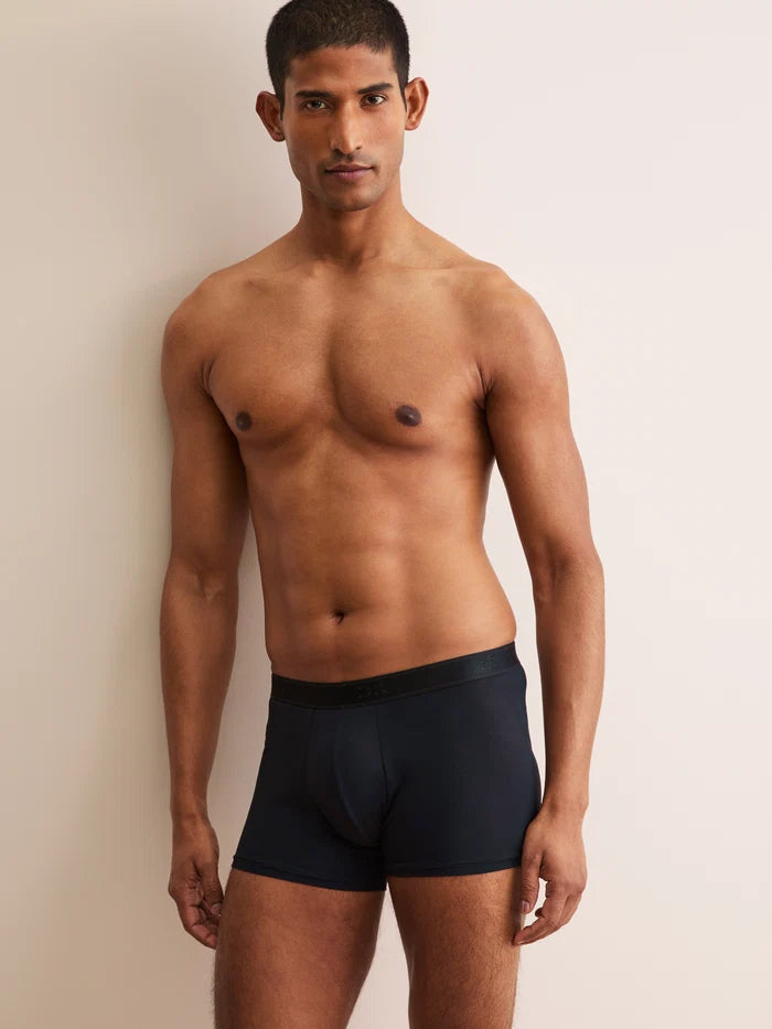 MICRO MODAL BOXER BRIEF - BLACK