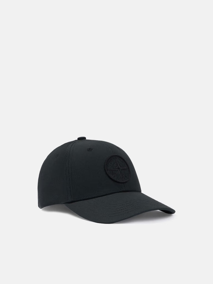 Baseball cap with Compass embroidery - Black