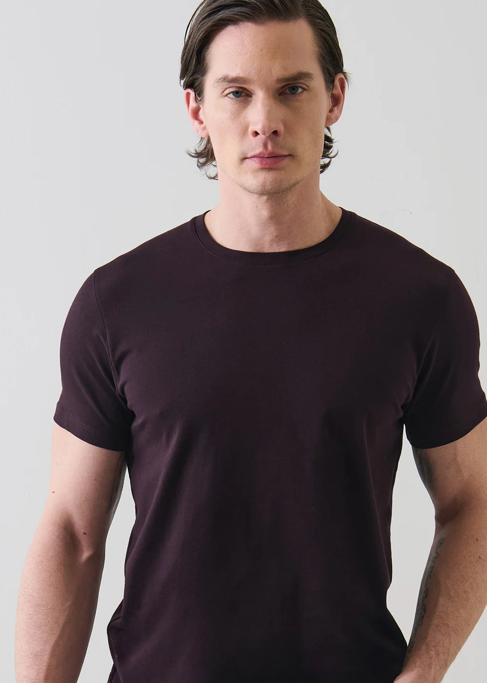 ICONIC T-SHIRT - BORDEAUX