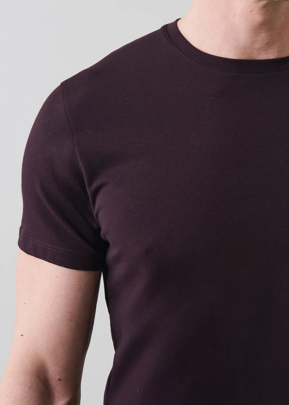 ICONIC T-SHIRT - BORDEAUX