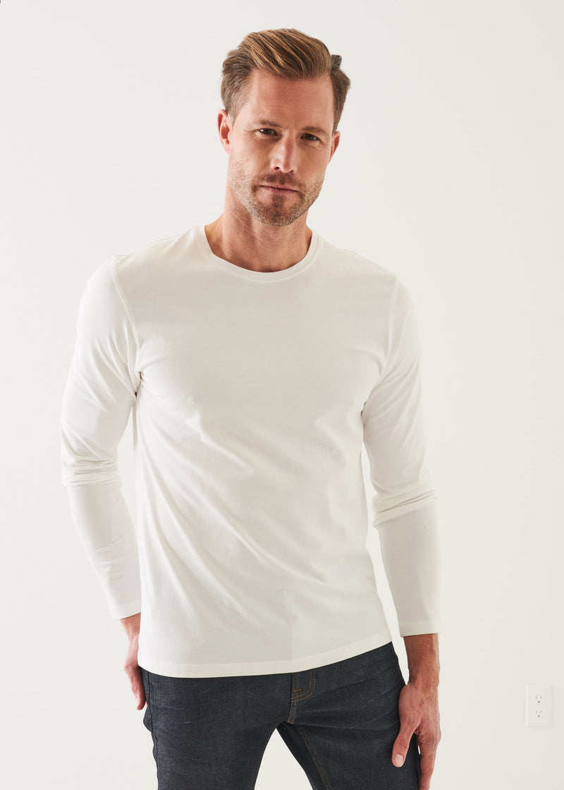 LONG SLEEVE T-SHIRT - WHITE