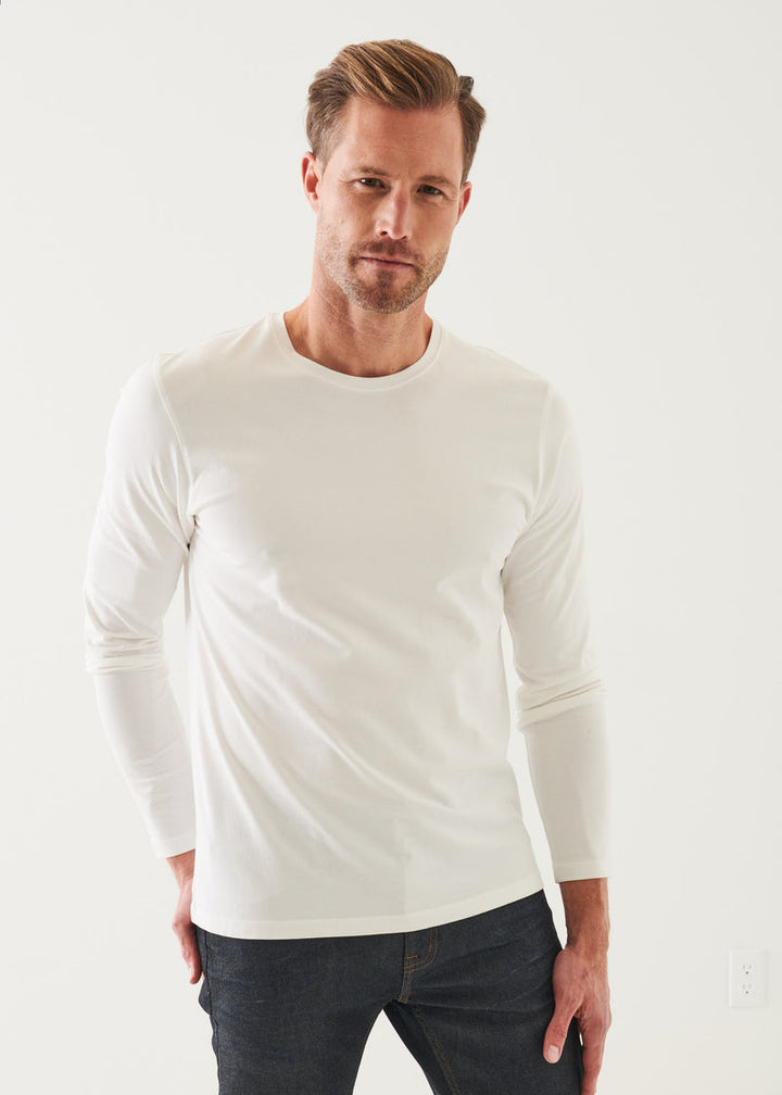 LONG SLEEVE T-SHIRT - WHITE