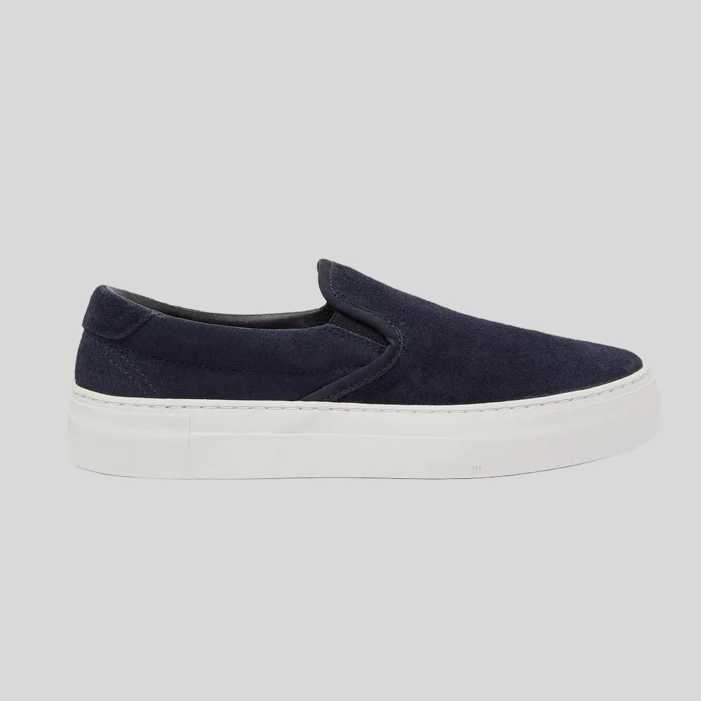 MAROSTICA LOW SUEDE SNEAKERS - NAVY