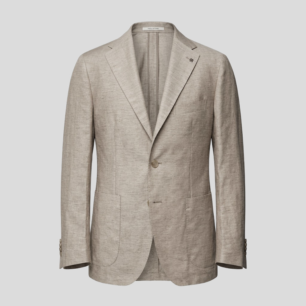 SINGLE-BREASTED SUIT - BEIGE