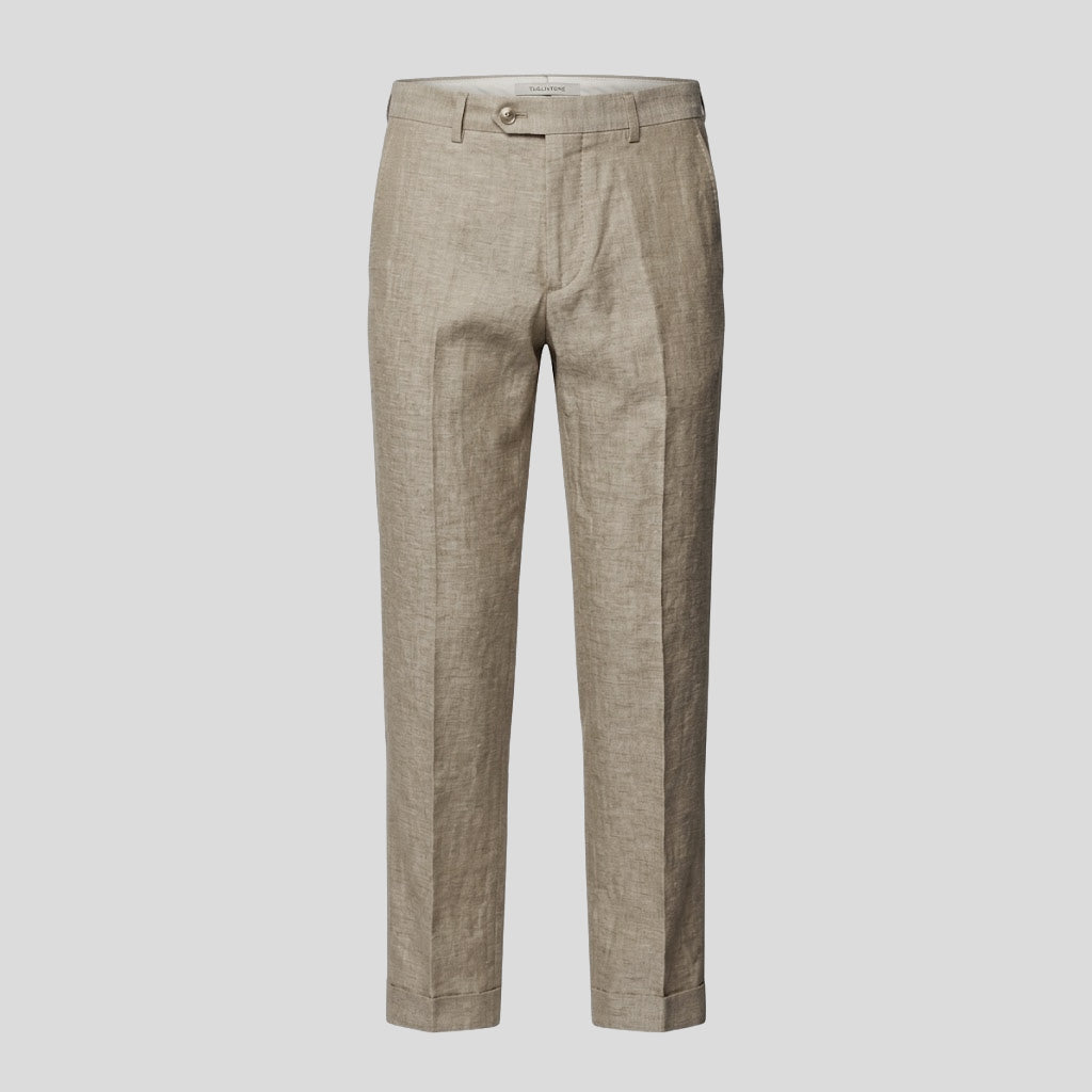 SINGLE-BREASTED SUIT - BEIGE