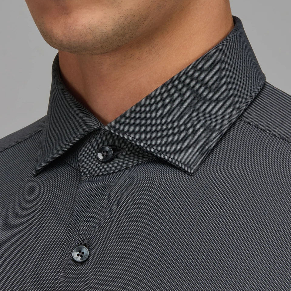 TAILORED ACTIVE SHIRT - DARK GREY