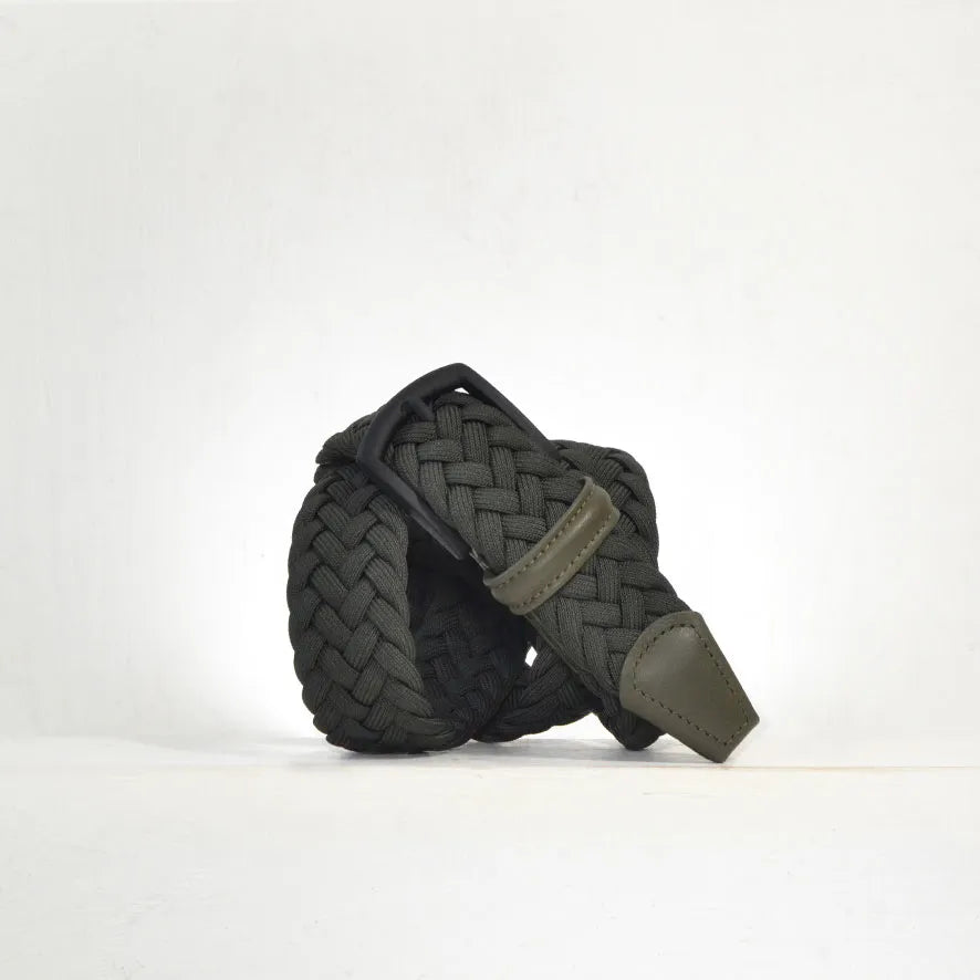 Anderson elastic woven belt - KHAKI