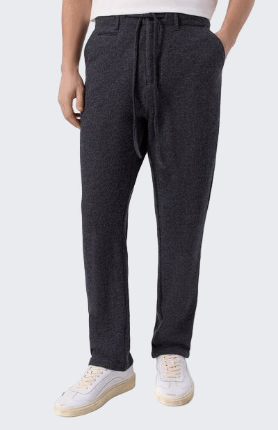 PANTALON EN LAINE HANNES ROETHER - GRIS TORNADO
