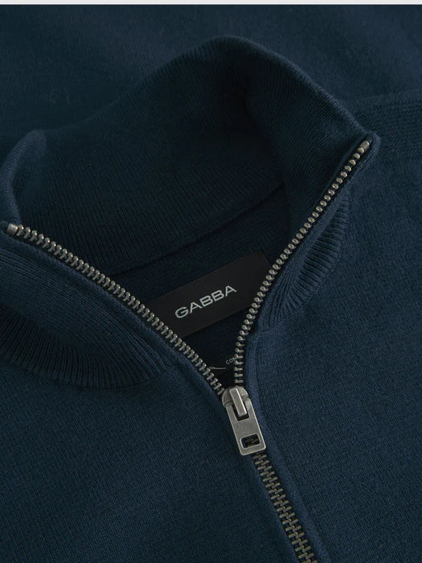 GABBA BLANKO NEW ZIP NAVY