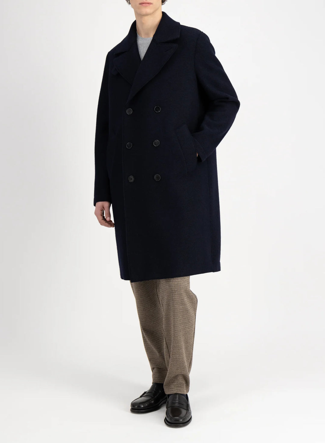Full length peacoat discount