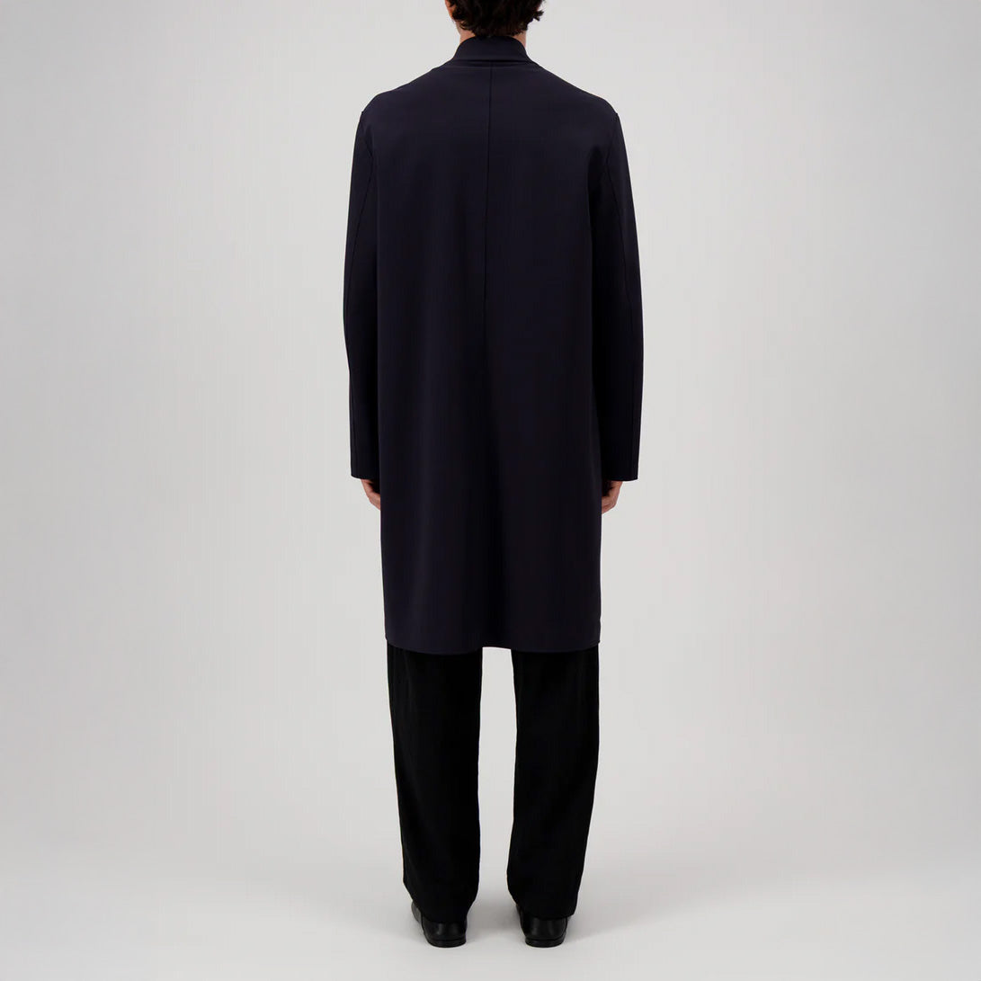 MAC COAT SCUBA - NAVY BLUE