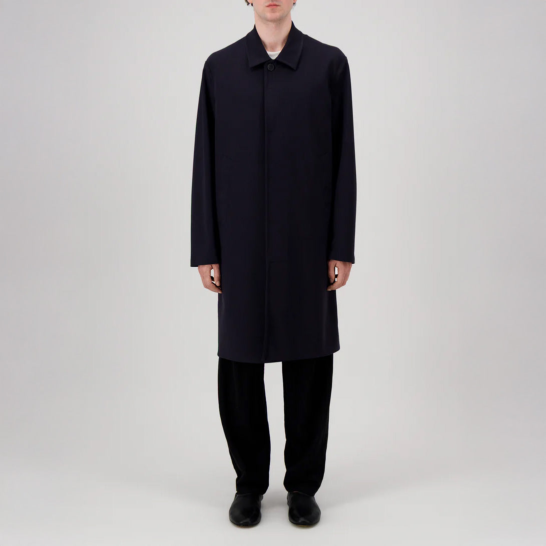 MAC COAT SCUBA - NAVY BLUE