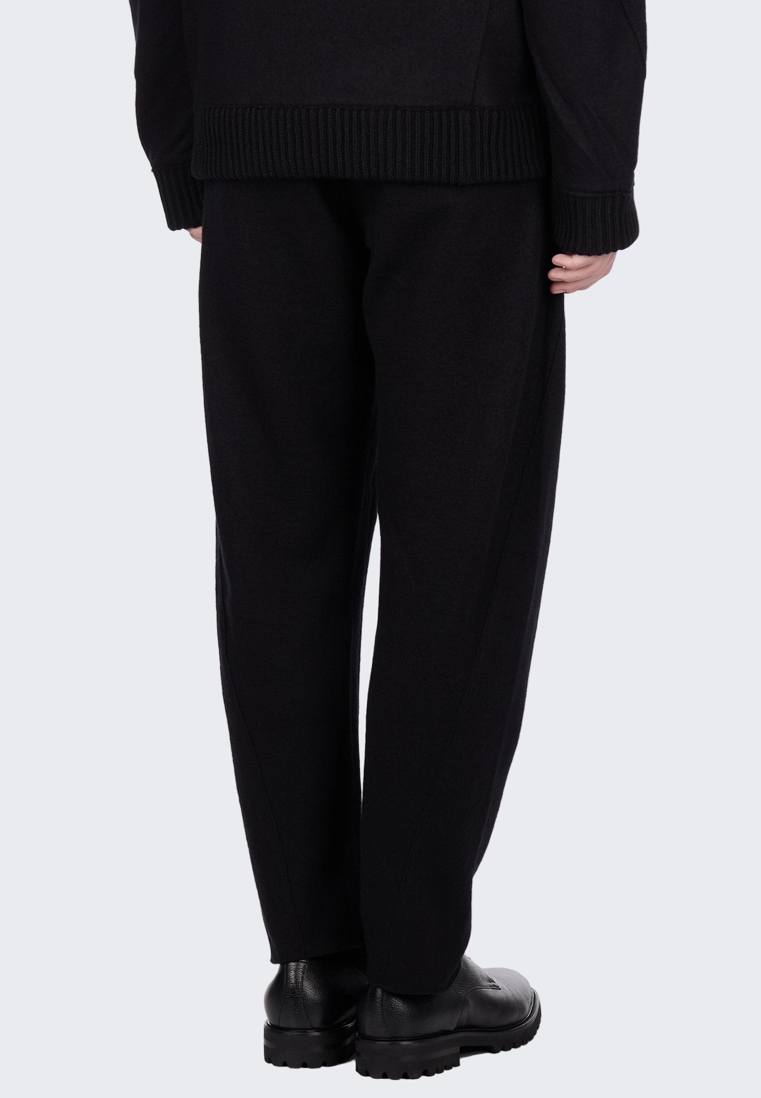 BLACK TRANSIT TROUSERS
