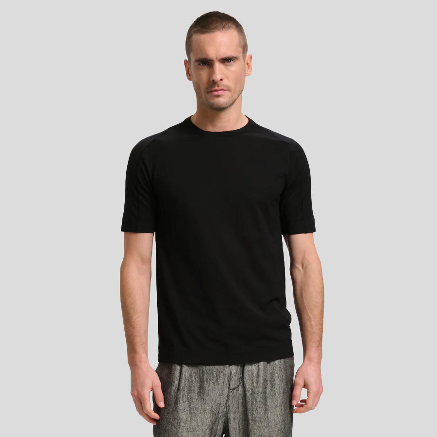 JERSEY T-SHIRT - BLACK