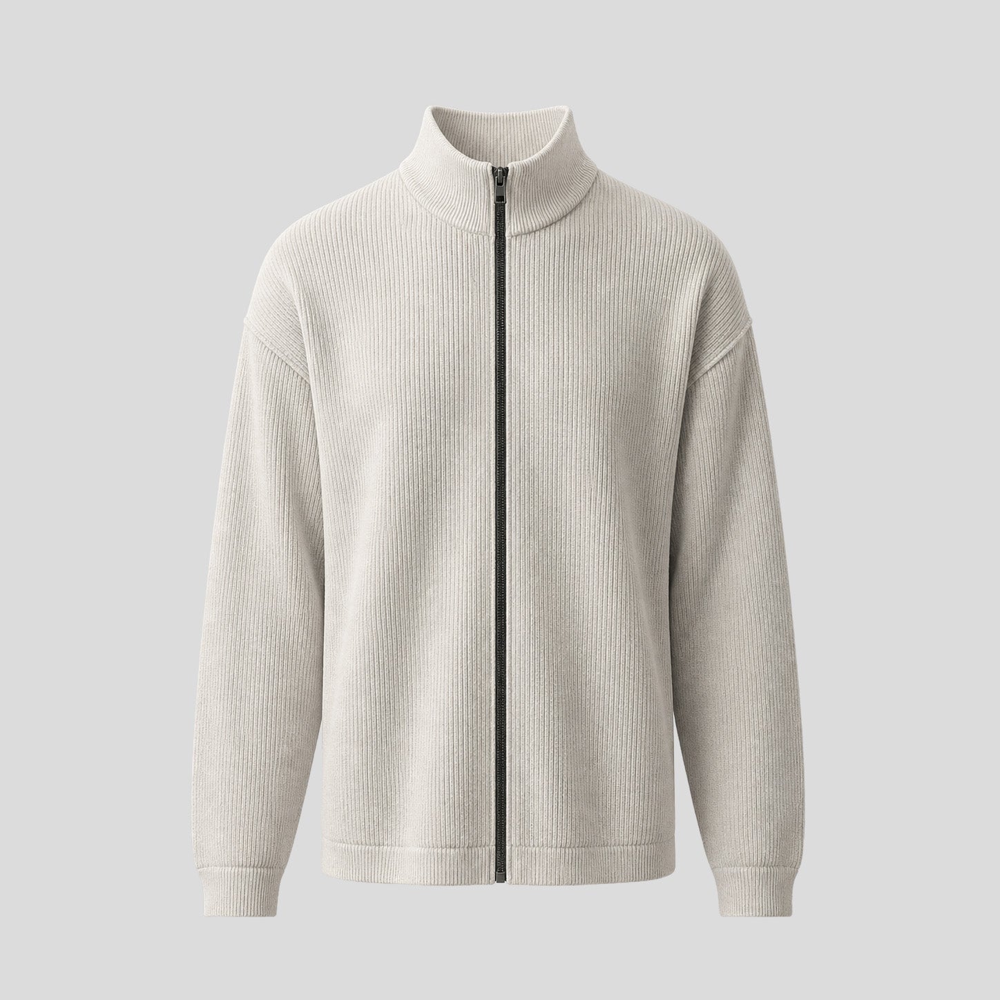 ZIP-UP LIGHT JACKET - ICE