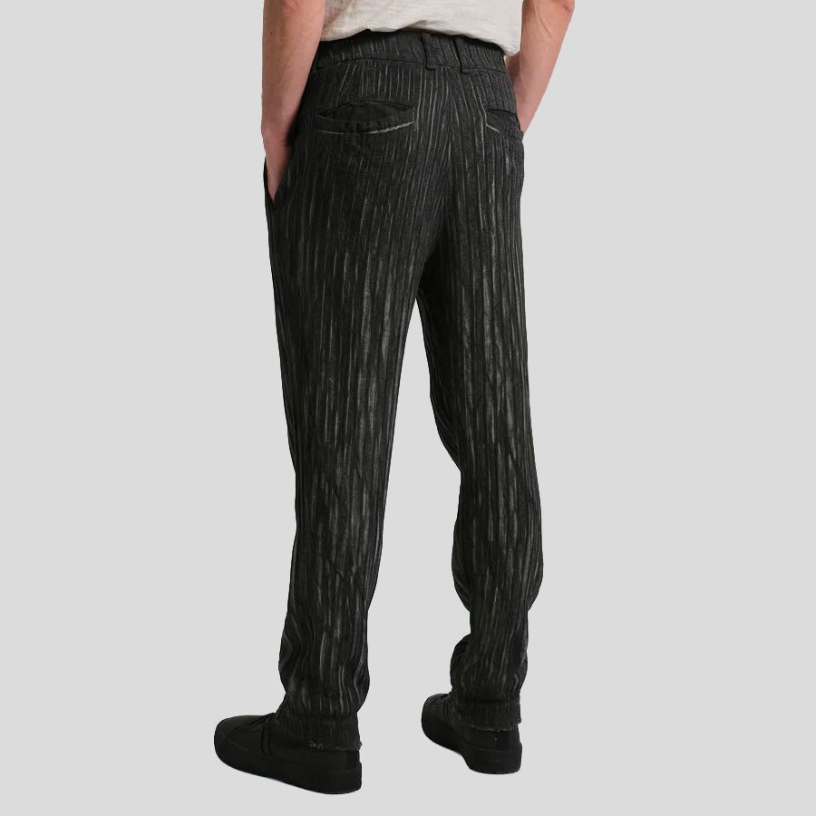 VISCOSE TROUSERS - BLACK